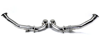 Sorties look GT3 RS (2x100mm) pour silencieux origine