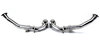 Sorties look GT3 RS (2x100mm) pour silencieux origine