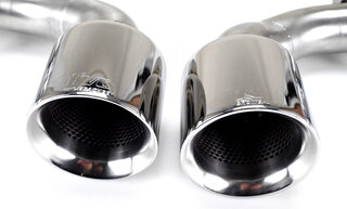Sorties look GT3 RS (2x100mm) pour silencieux origine