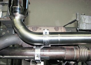 Sorties look GT3 RS (2x100mm) pour silencieux origine