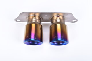 997 GT3   Dual Tips (2x 85mm) Titanium