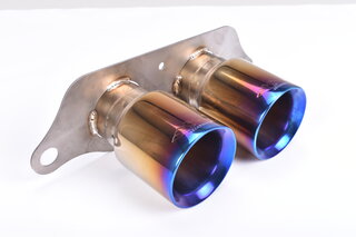 997 GT3   Dual Tips (2x 85mm) Titanium