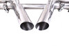 Exhaust System with valves 997 GT3/RS "Brombacher" incl. RSR style tips