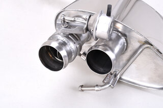 Sport Muffler Panamera  Turbo "Brombacher"  with valves, TÜV