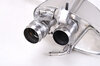 Sport Muffler Panamera  Turbo "Brombacher"  with valves, TÜV
