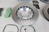 Kit de transformation 997 GT2/GT3 Ø380/350mm disques acier avec plaquettes pagid vert
