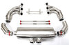 Race Exhaust System 997.1 GT3 Cup / Cup S - Stainless Steel - Dual 3" (76 mm) Slash Cut Tips