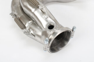 Race Exhaust System 997.1 GT3 Cup / Cup S - Stainless Steel - Dual 3" (76 mm) Slash Cut Tips