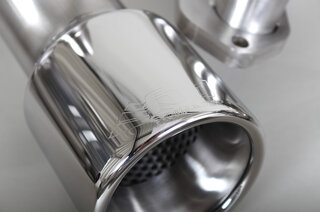 Sport Exhaust System 996.1 - Brombacher Edition - 200 Cell HF Sport Cats - Round 3.5" (90 mm) Tips