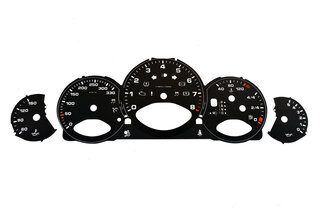 Fonds compteurs noir 997-2 PDK Km/h