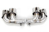 Sorties "Brombacher" 997.2 Turbo (4 x 90/100mm) inox poli