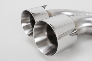 Sorties "Brombacher" 997.2 Turbo (4 x 90/100mm) inox poli