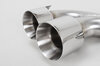 Sorties "Brombacher" 997.2 Turbo (4 x 90/100mm) inox poli