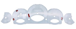FVD Brombacher Instrument Face Set 997.2 - Silver - PDK - KPH - 330 KPH