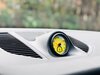 Analog Clock Instrument Face Macan - Yellow (Pantone Color 3955) - Diamond Pattern