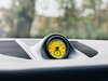 Analog Clock Instrument Face Macan - Yellow (Pantone Color 3955) - Diamond Pattern