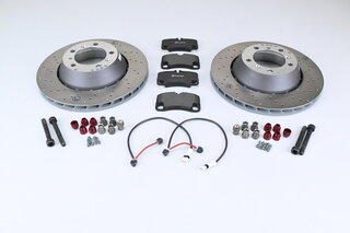 Brake service kit  rear 997 GT3 10- steel brake ( Central Lock )