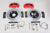 Sport Brake System - FRONT - BREMBO GT - 6 Piston - Drilled - Size 355 x 32 mm, Caliper red