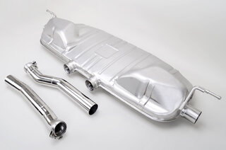 Silencieux sport inox Cayenne turbo TÜV