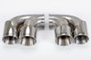 Exhaust Tips 996 TT "Brombacher" (2 x 80mm / 2 x 90mm)