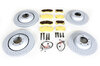 PCCB -> Steel Brake Kit 997.1 GT2 / 997.1 GT3 / 997.1 GT3 RS - 380 mm / 350 mm - Pagid Yellow RSL 29