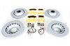 PCCB -> Steel Brake Kit 997.1 GT2 / 997.1 GT3 / 997.1 GT3 RS - 380 mm / 350 mm - Pagid Yellow RSL 29