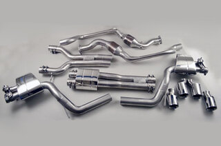Nordschleife Valved Exhaust System Panamera Turbo / Turbo S - Brombacher Edition - 200 Cell Cats