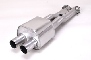 Primary Sport Muffler / Resonator Panamera Turbo / Turbo S - Brombacher Edition - For OEM Exhaust
