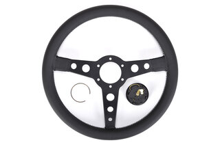 Lenkrad MOMO Prototipo 350mm Glattleder schwarz ohne ABE