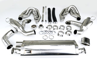 Exhaust System 964 - SPORT - 100 Cell Catalytics- Single Outlet - With Heat
