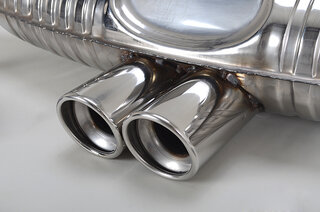 Sport Muffler 986 Boxster 2.5 L 1997-99 - Brombacher Edition - Sound Version - Dual 3.5" (90 mm)Tips