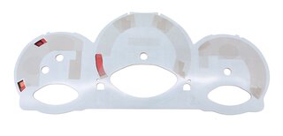 Instrument Face Set 987.1 - 3.2 L / 3.4 L - Speed Yellow - Manual - MPH - 190 MPH