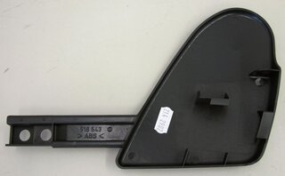 Abdeckkappe Sitzschiene - Schwarz - Rechts