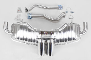 Street Muffler 987.2 Boxster - Brombacher Edition - TÜV (Quieter) Version - 3.5" (90 mm) Tips