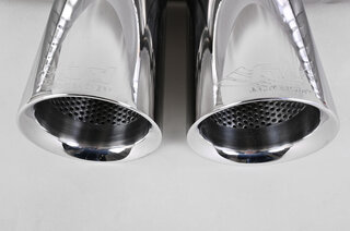 Street Muffler 987.2 Boxster - Brombacher Edition - TÜV (Quieter) Version - 3.5" (90 mm) Tips