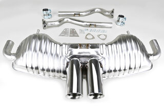 Sport Muffler 987.1 Boxster / S - Brombacher Edition - Sound Version - Dual 3.5" (90 mm) Tips