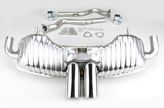 Sport Muffler 987.1 Boxster / S - Brombacher Edition - Sound Version - Dual 3.5" (90 mm) Tips