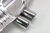 Schalldämpfer "Brombacher"  987.1 Cayman Endrohr 2x90mm Sound Version Export