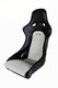 Pole Position Classic (ABE) cuir noir / tissus Pepita