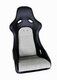 Pole Position Classic (ABE) cuir noir / tissus Pepita