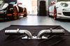 Center Muffler Bypass 997 GT3/RS "Brombacher " Stainless Steel,  without Tips