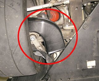 Brake Air Duct Kit  - Rear 997.1/ 997.2 GT3/ GT2