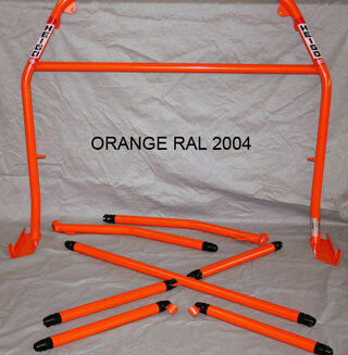 Powder Coating Charge -  HEIGO - ROLL BAR - Orange RAL 2004