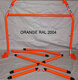 Powder Coating Charge -  HEIGO - ROLL BAR - Orange RAL 2004
