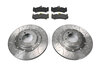 Brembo Typ III Satz VA geschlitzt 380x34mm 997 Turbo (mit PCCB)