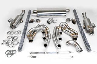Exhaust System 964 - GT - Catalytic Bypass - Single Outlet - With Heat
