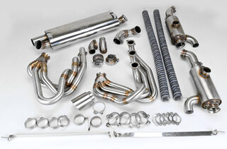 Exhaust System 964 - GT - Catalytic Bypass - Single Outlet - With Heat