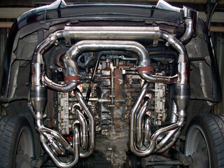 Exhaust System 964 - GT - Catalytic Bypass - Single Outlet - With Heat