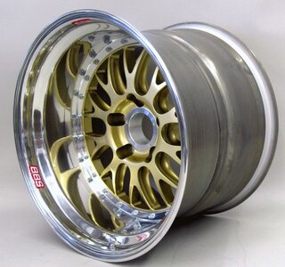 13x18ET "Minus 36,8" BBS Felge, Aluschmiedestern gold