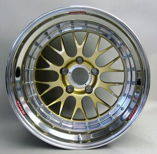 13x18ET "Minus 36,8" BBS Felge, Aluschmiedestern gold